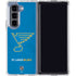 NHL St. Louis Blues Distressed Galaxy Z Fold5 5G Clear Case